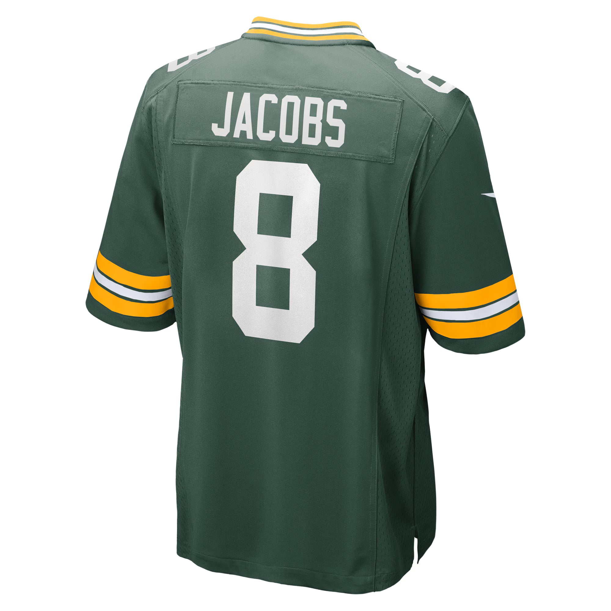Josh Jacobs Green Bay Packers Nike Team Game Jersey -  Green