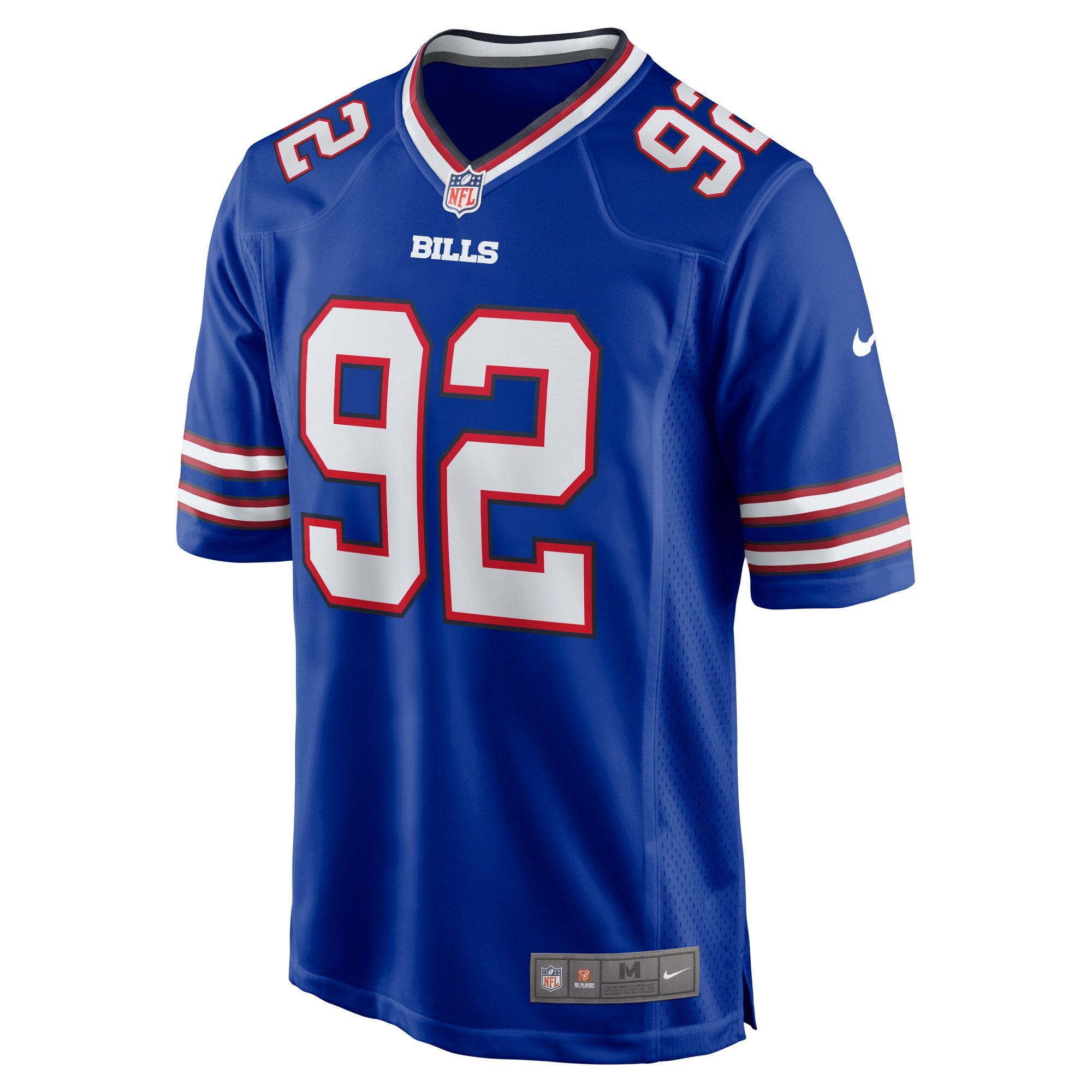 DaQuan Jones Buffalo Bills Nike Game Player Jersey - Royal