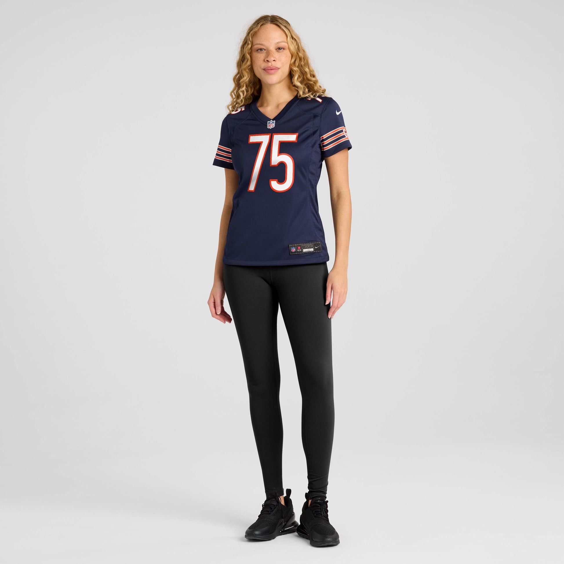 Ozzy Trapilo Chicago Bears Nike Women's Team Game Jersey -  Navy