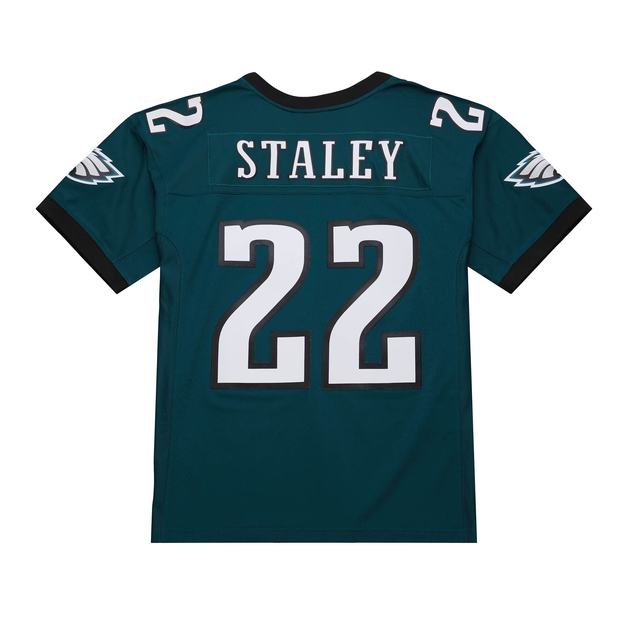 Duce Staley Philadelphia Eagles Mitchell &amp; Ness 2002 Legacy Replica Jersey - Midnight Green