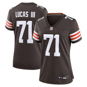 Cornelius Lucas Cleveland Browns Nike Women's Team Game Jersey -  Brown