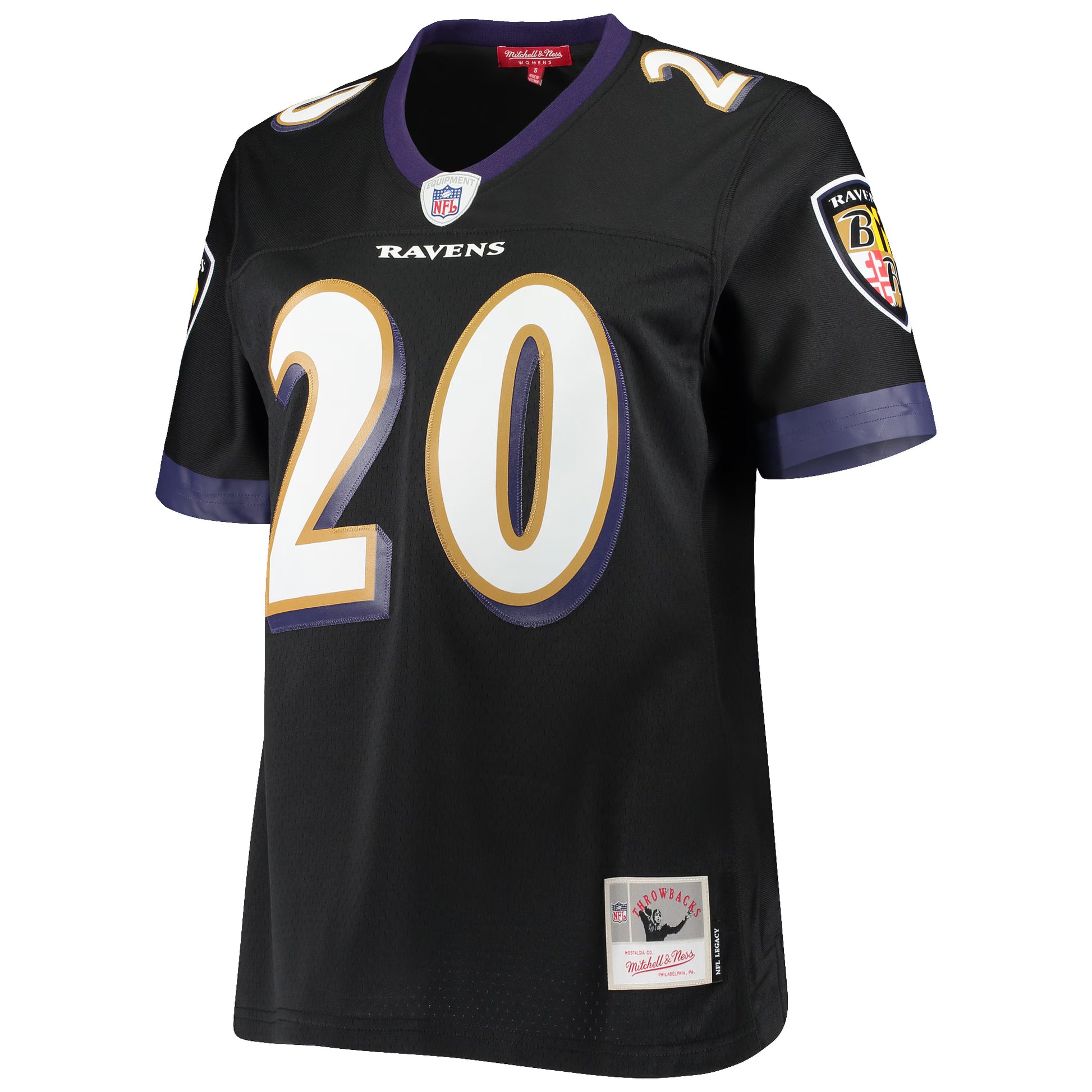 Ed Reed Baltimore Ravens Mitchell &amp; Ness Women's Legacy Replica Team Jersey - Black