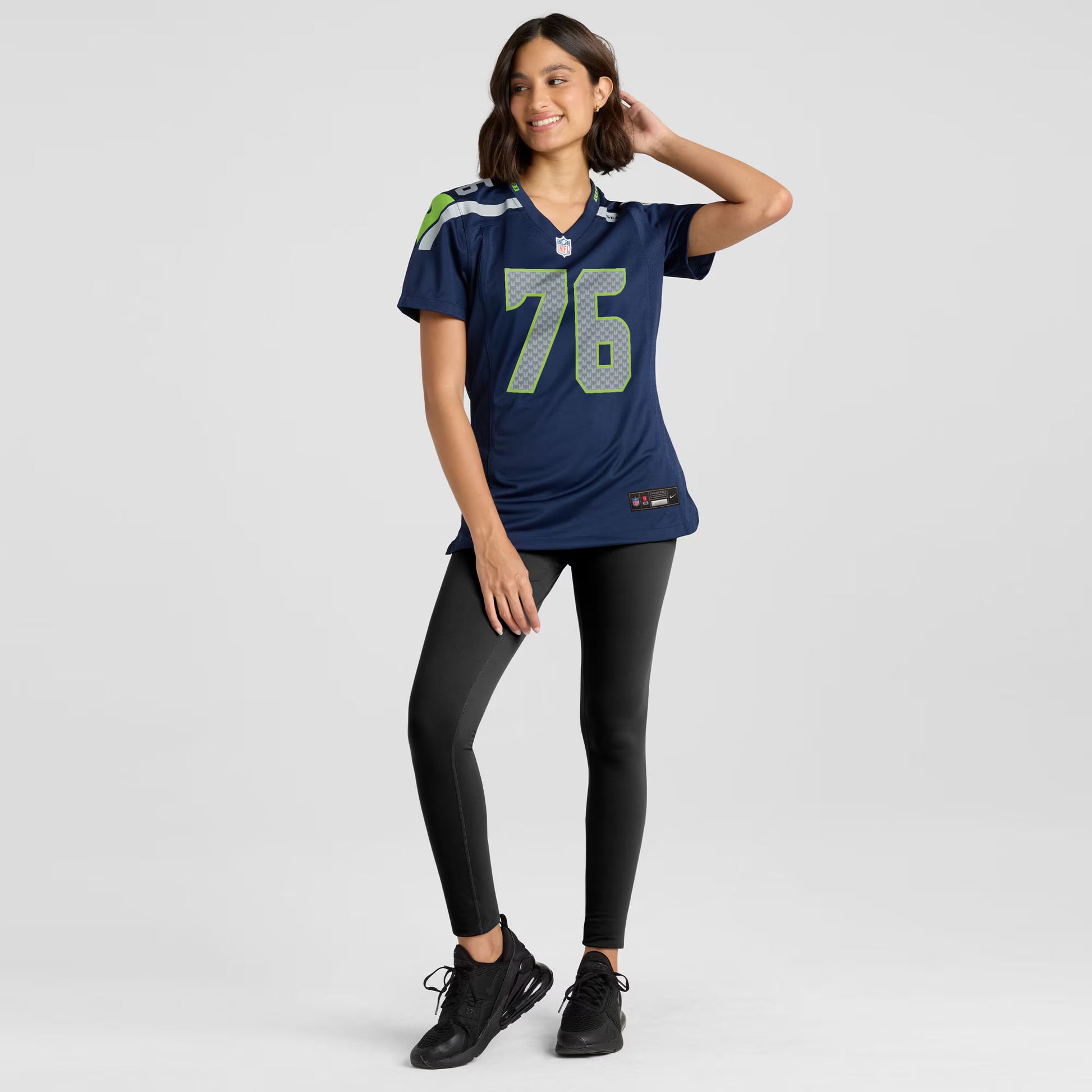 Grey Zabel Seattle Seahawks Nike Women's Team Game Jersey -  College Navy