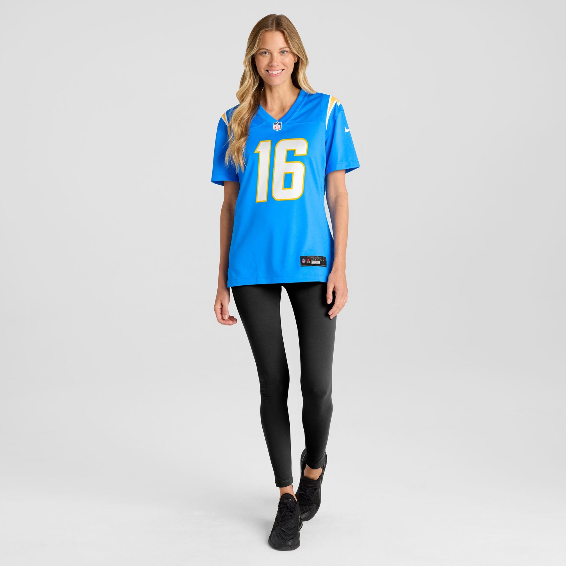 JK Scott Los Angeles Chargers Nike Women's Game Jersey - Powder Blue