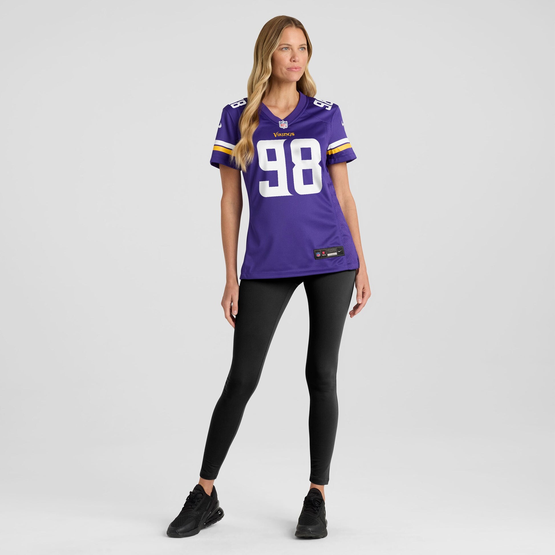 Bo Richter Minnesota Vikings Nike Women's Team Game Jersey -  Purple