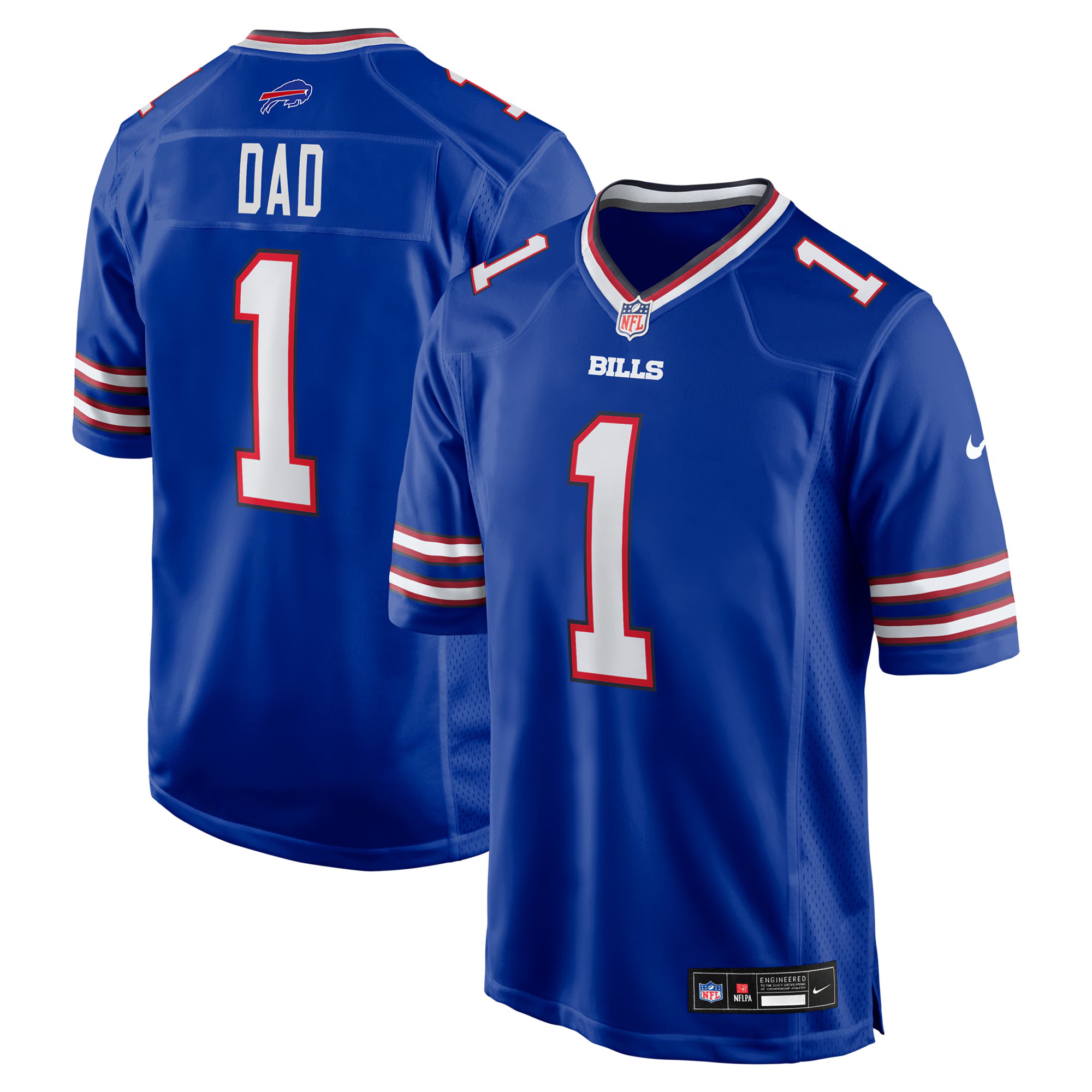Number 1 Dad Buffalo Bills Nike Game Jersey - Royal