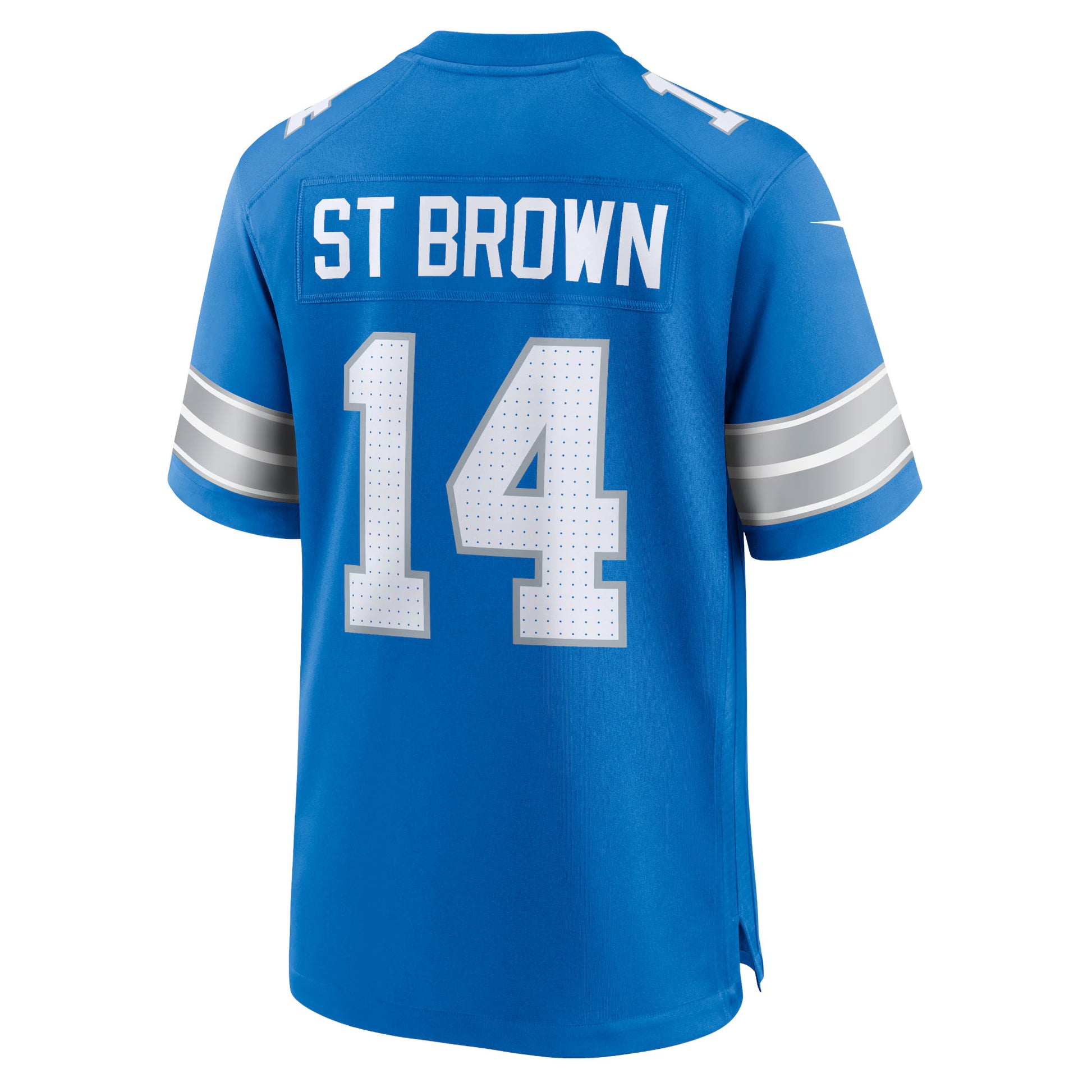 Amon-Ra St. Brown Detroit Lions Nike Game Jersey - Blue