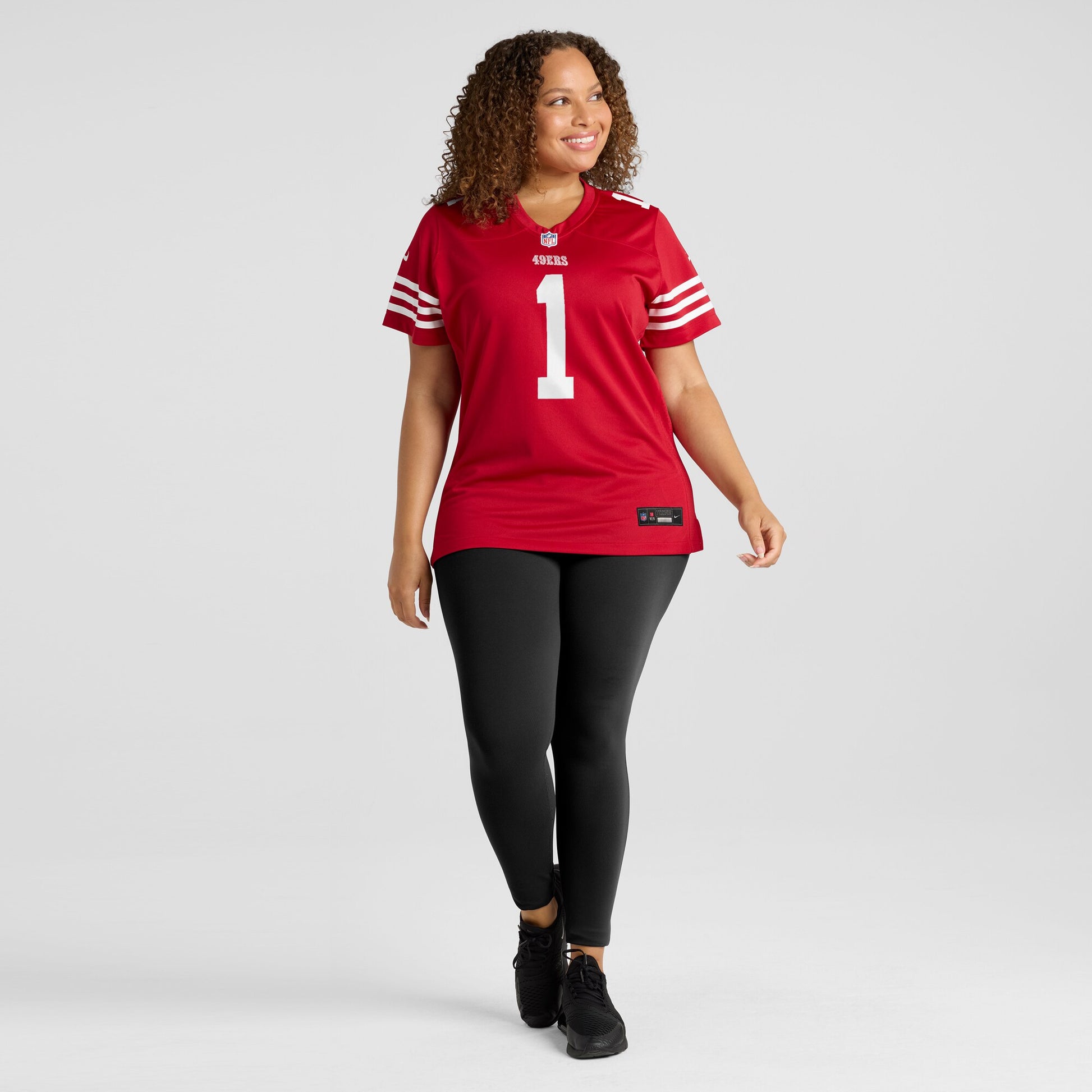 Number 1 Bride San Francisco 49ers Nike Women's Game Jersey - Scarlet