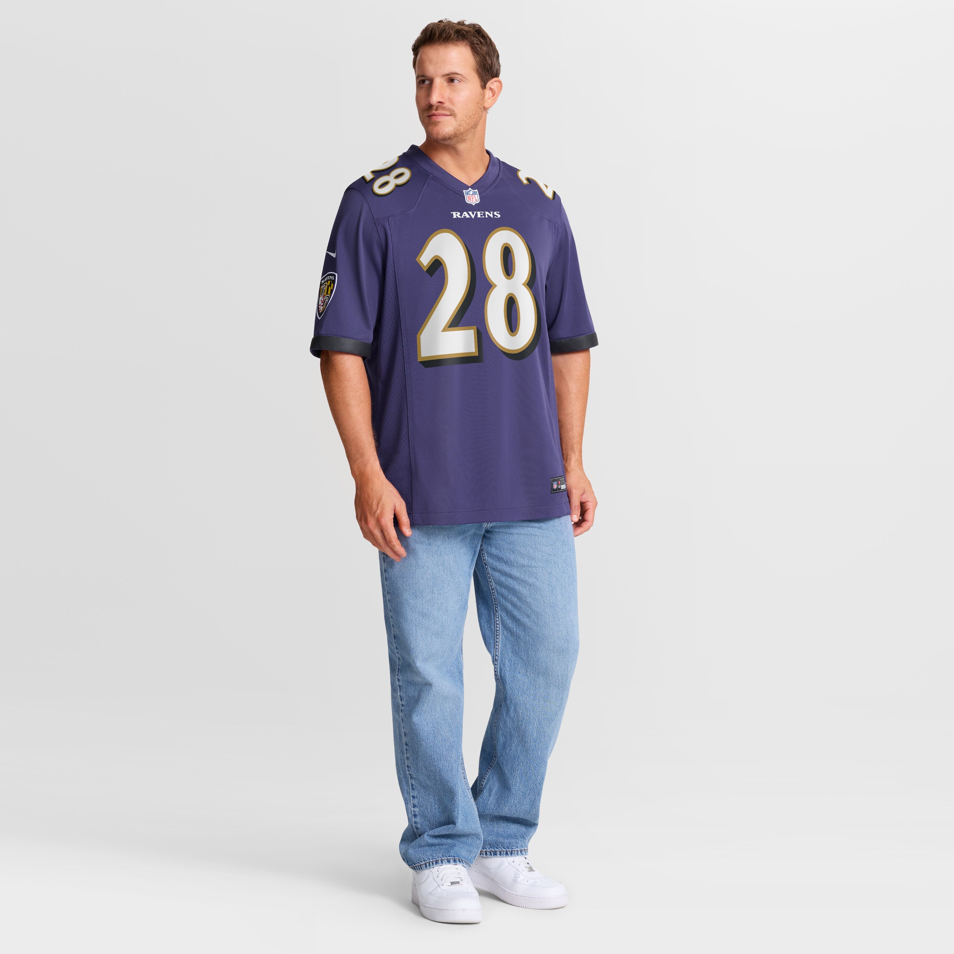 Taven Bryan Baltimore Ravens Nike Team Game Jersey -  Purple