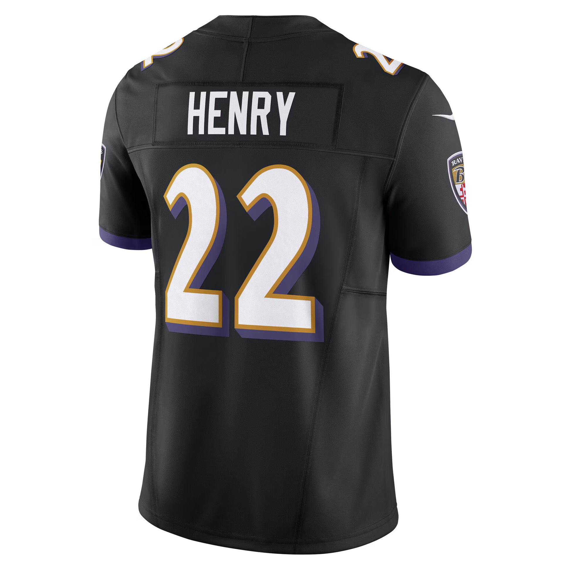 Derrick Henry Baltimore Ravens Nike Vapor F.U.S.E. Limited Jersey - Black
