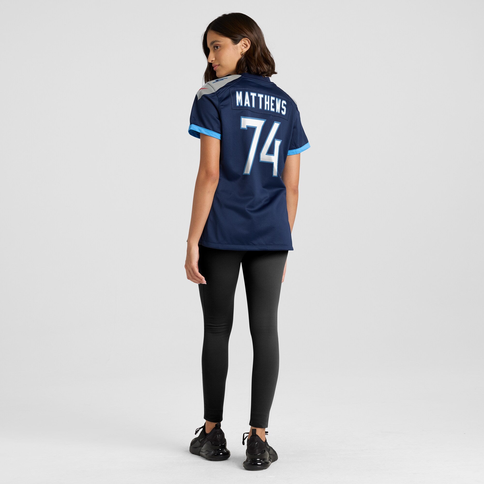 Bruce Matthews Tennessee Titans Nike Women's Retired Player Jersey - Navy