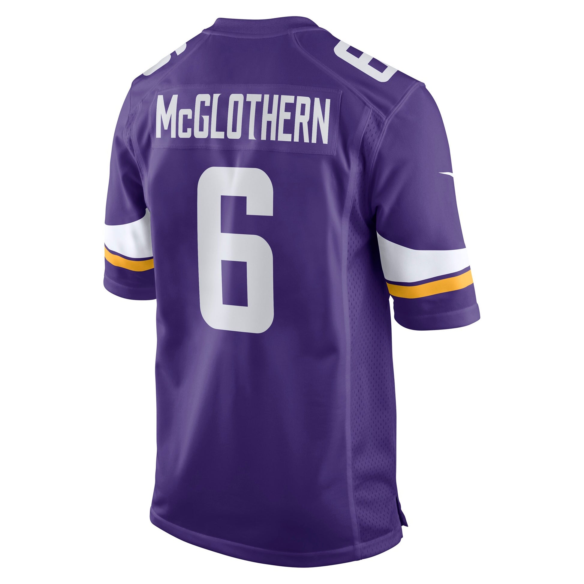 Dwight McGlothern Minnesota Vikings Nike Team Game Jersey -  Purple