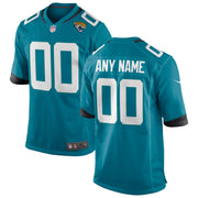 Jacksonville Jaguars Nike Custom Team Game Jersey - Teal