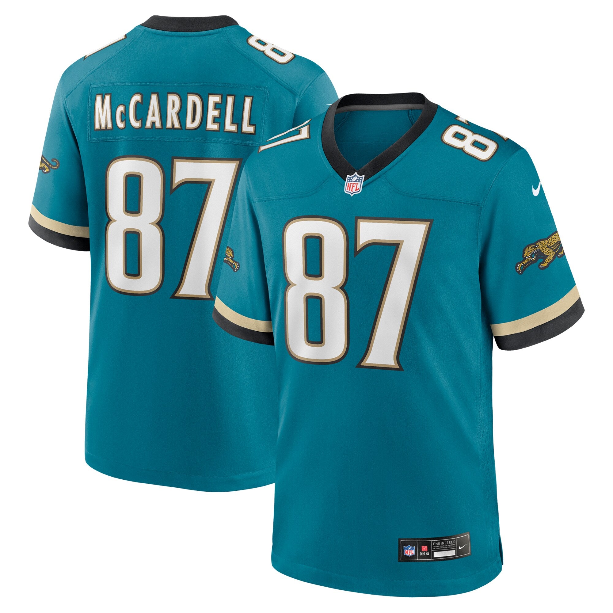 Keenan McCardell Jacksonville Jaguars Nike Retired Player Alternate Game Jersey - Teal
