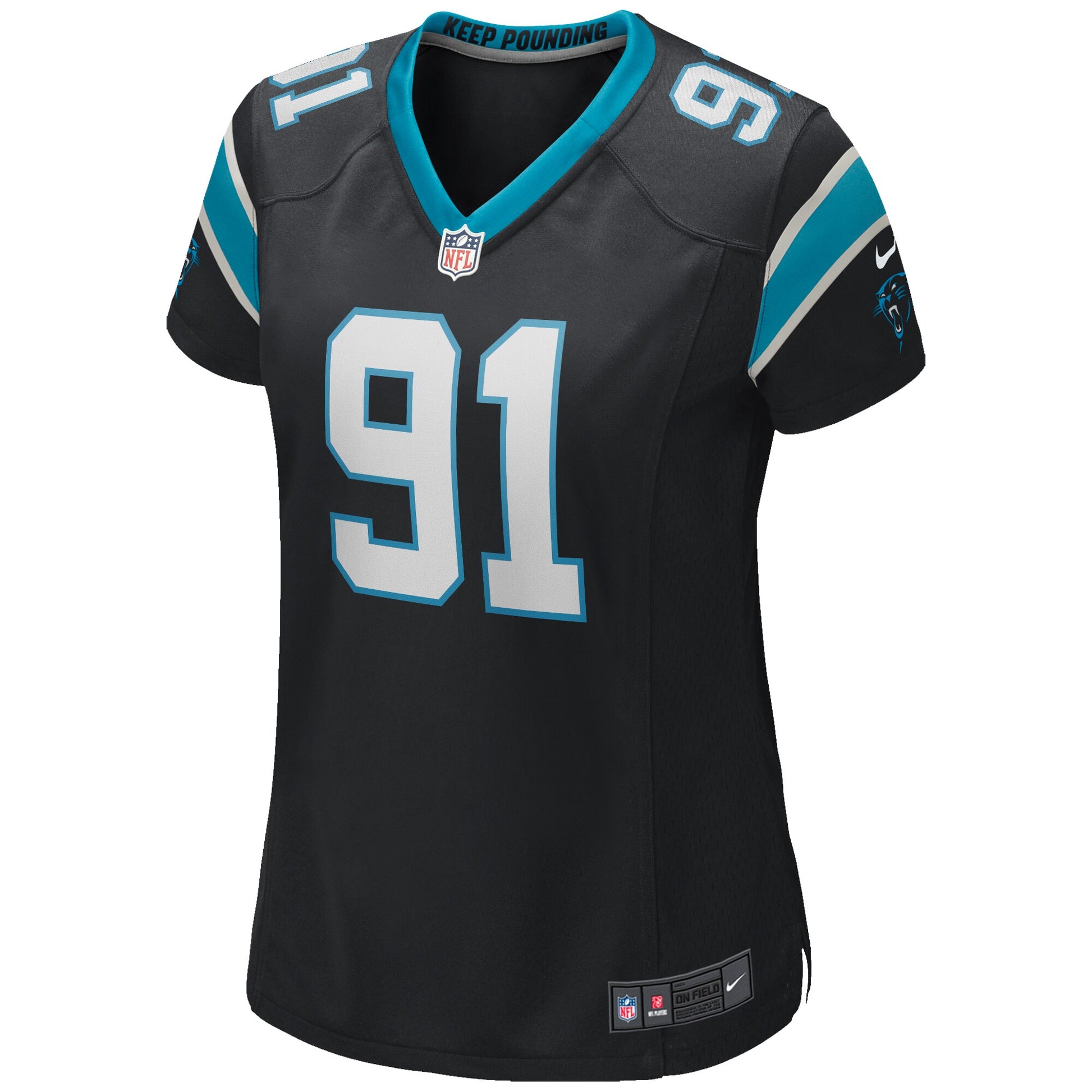Kevin Greene Carolina Panthers Nike Women's Game Retired Player Jersey - Black