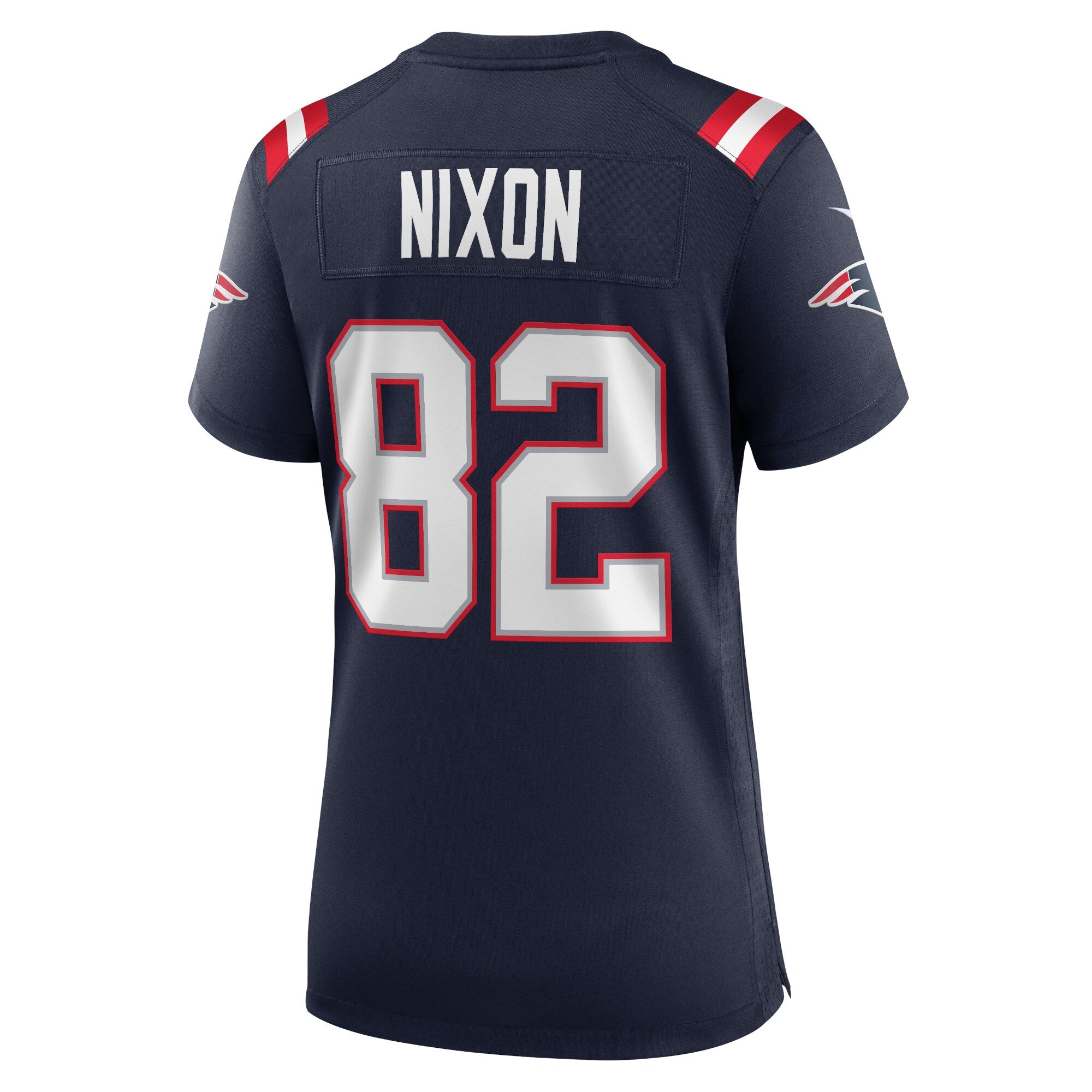 Tre Nixon New England Patriots Nike Women's Game Jersey - Navy
