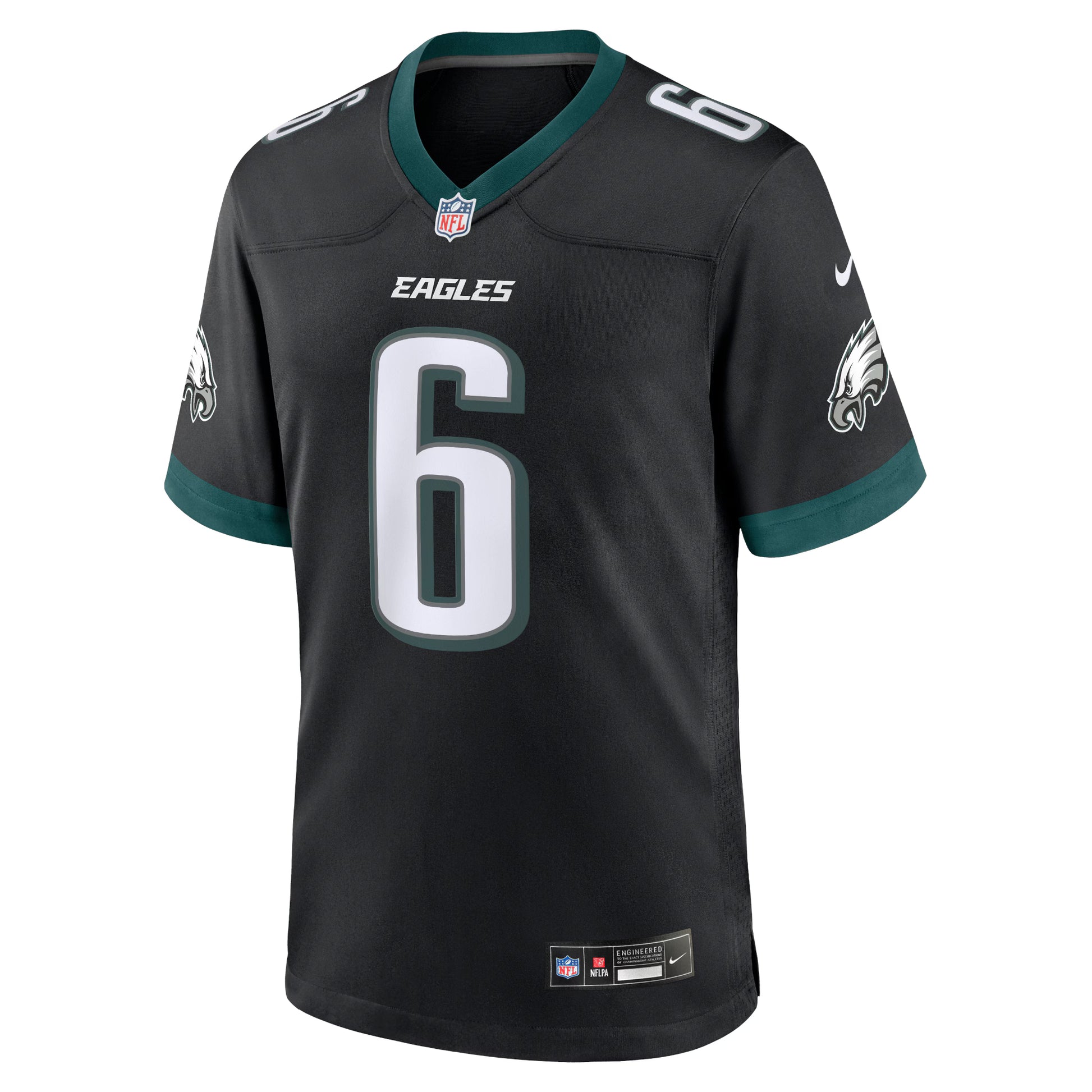DeVonta Smith Philadelphia Eagles Nike Alternate Game Jersey - Black