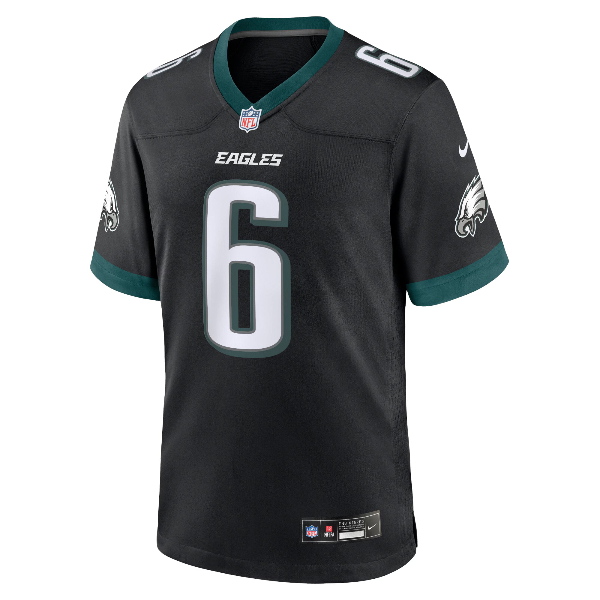 DeVonta Smith Philadelphia Eagles Nike Alternate Game Jersey - Black