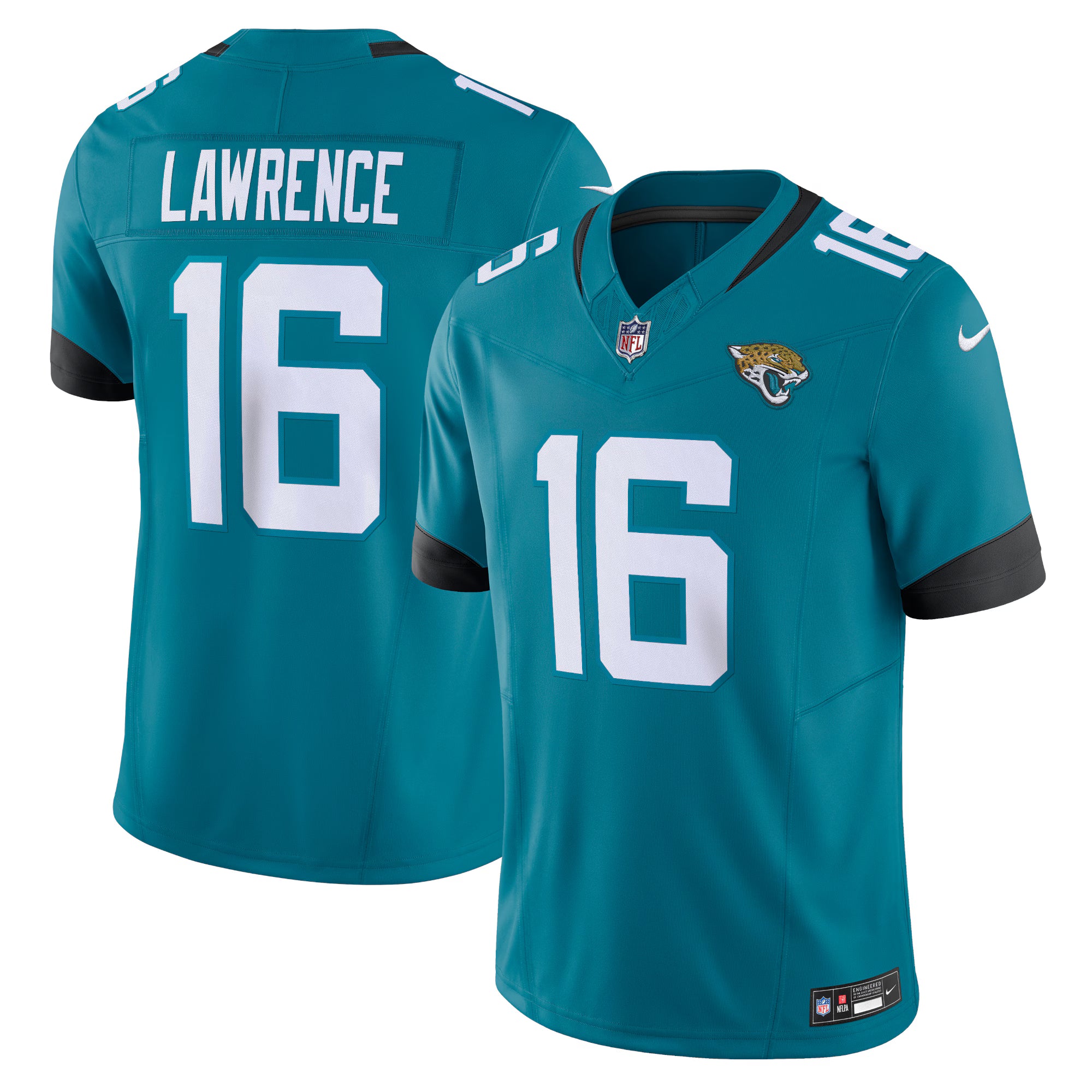 Trevor Lawrence Jacksonville Jaguars Nike Vapor F.U.S.E. Limited Jersey - Teal