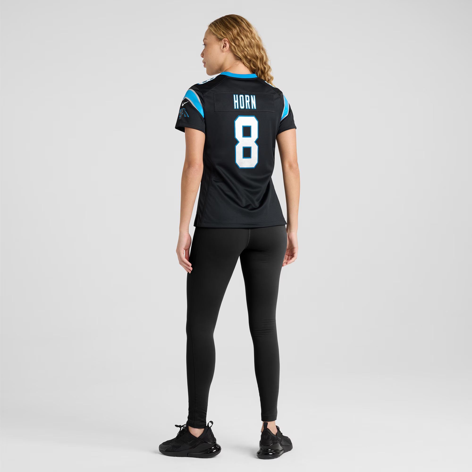 Jaycee Horn Carolina Panthers Nike Women's Player Jersey - Black