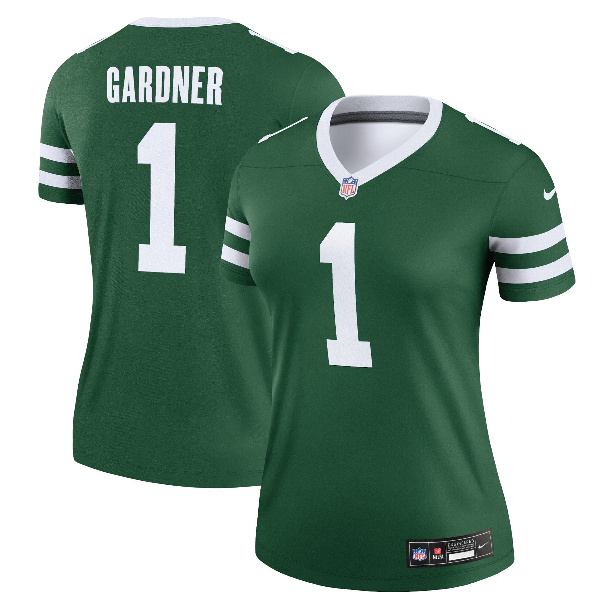 Ahmad Sauce Gardner New York Jets Nike Women's Legend Player Performance Top - Legacy Green