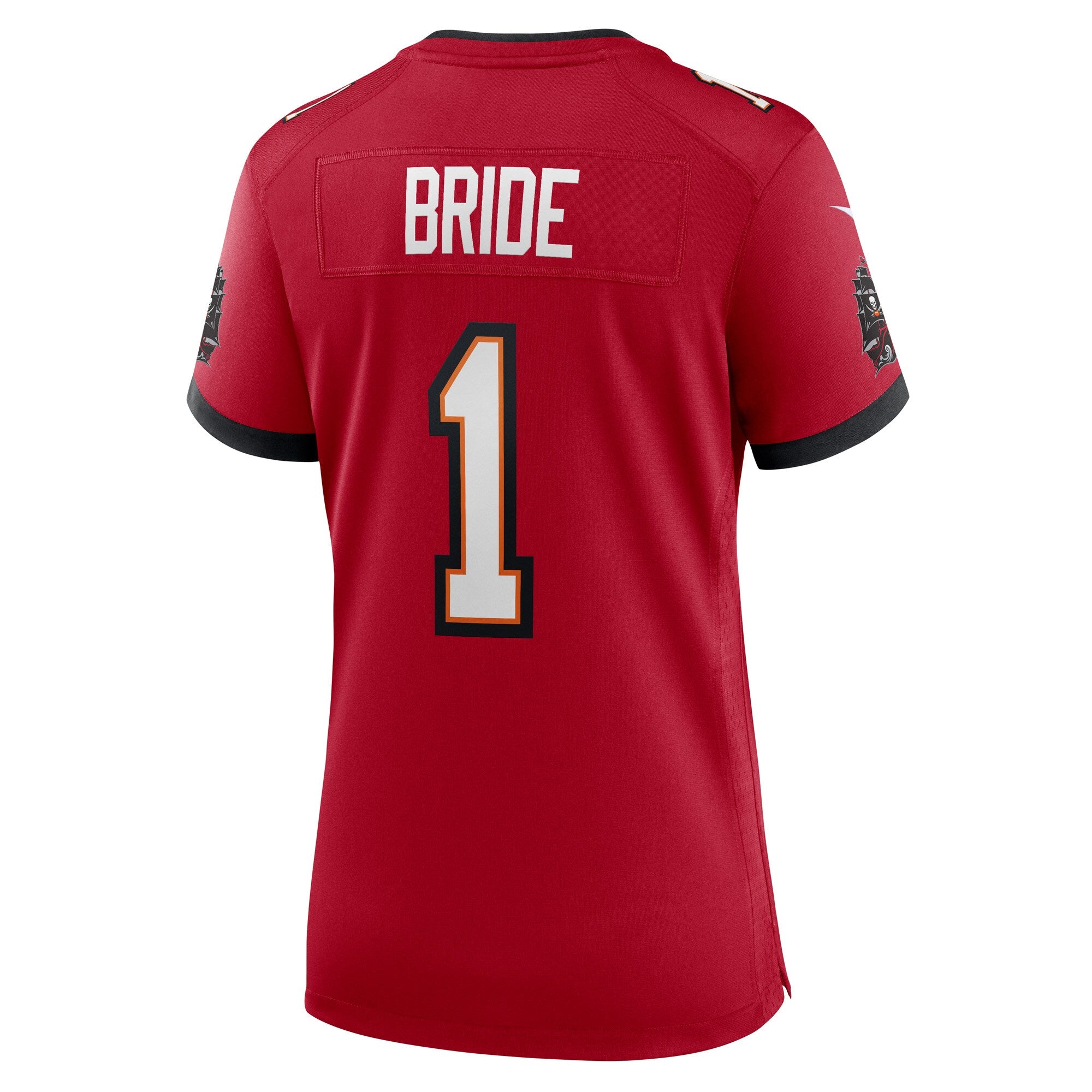Number 1 Bride Tampa Bay Buccaneers Nike Women's Game Jersey - Red