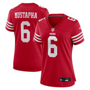 Malik Mustapha San Francisco 49ers Nike Women's Team Game Jersey -  Scarlet