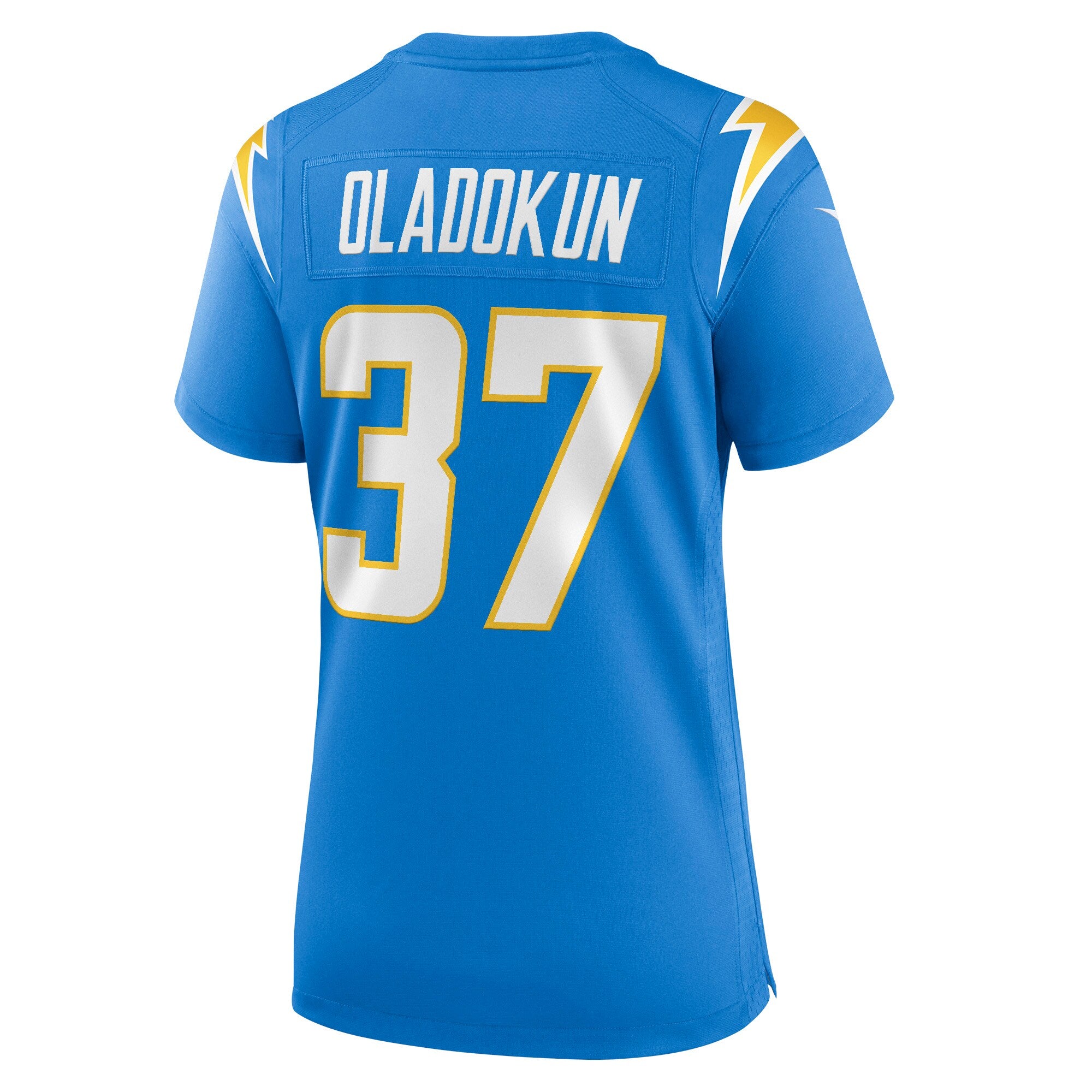 Jordan Oladokun Los Angeles Chargers Nike Women's Team Game Jersey -  Powder Blue