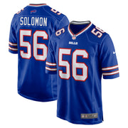 Javon Solomon Buffalo Bills Nike Game Jersey -  Royal