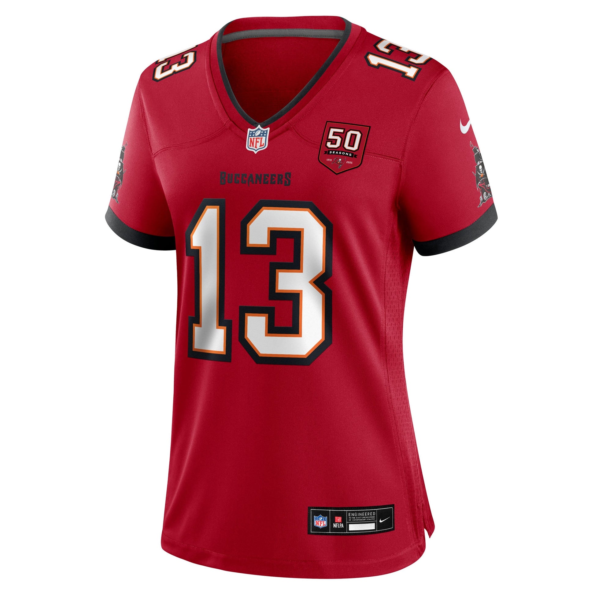 Mike Evans Tampa Bay Buccaneers Nike Women's 50th Season Team Game Jersey - Red