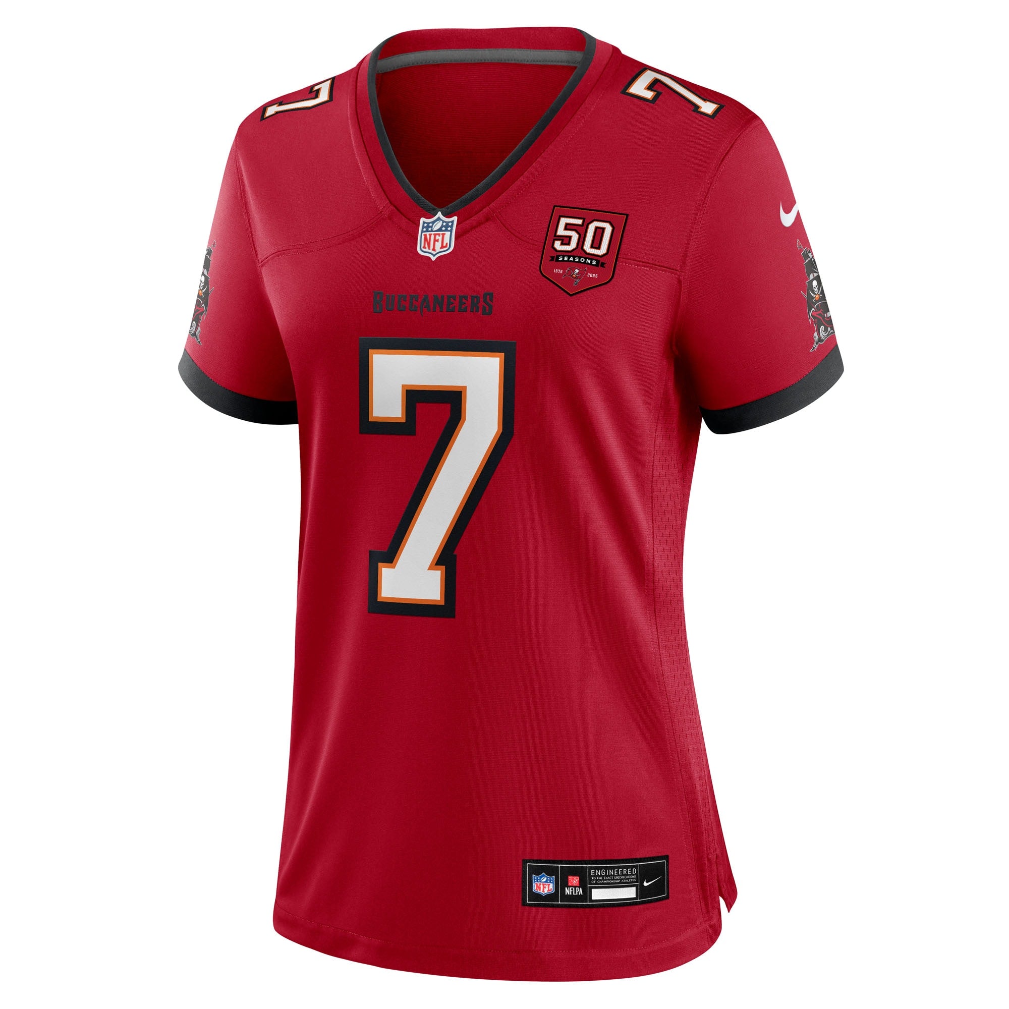 Bucky Irving Tampa Bay Buccaneers Nike Women's 50th Season Team Game Jersey - Red