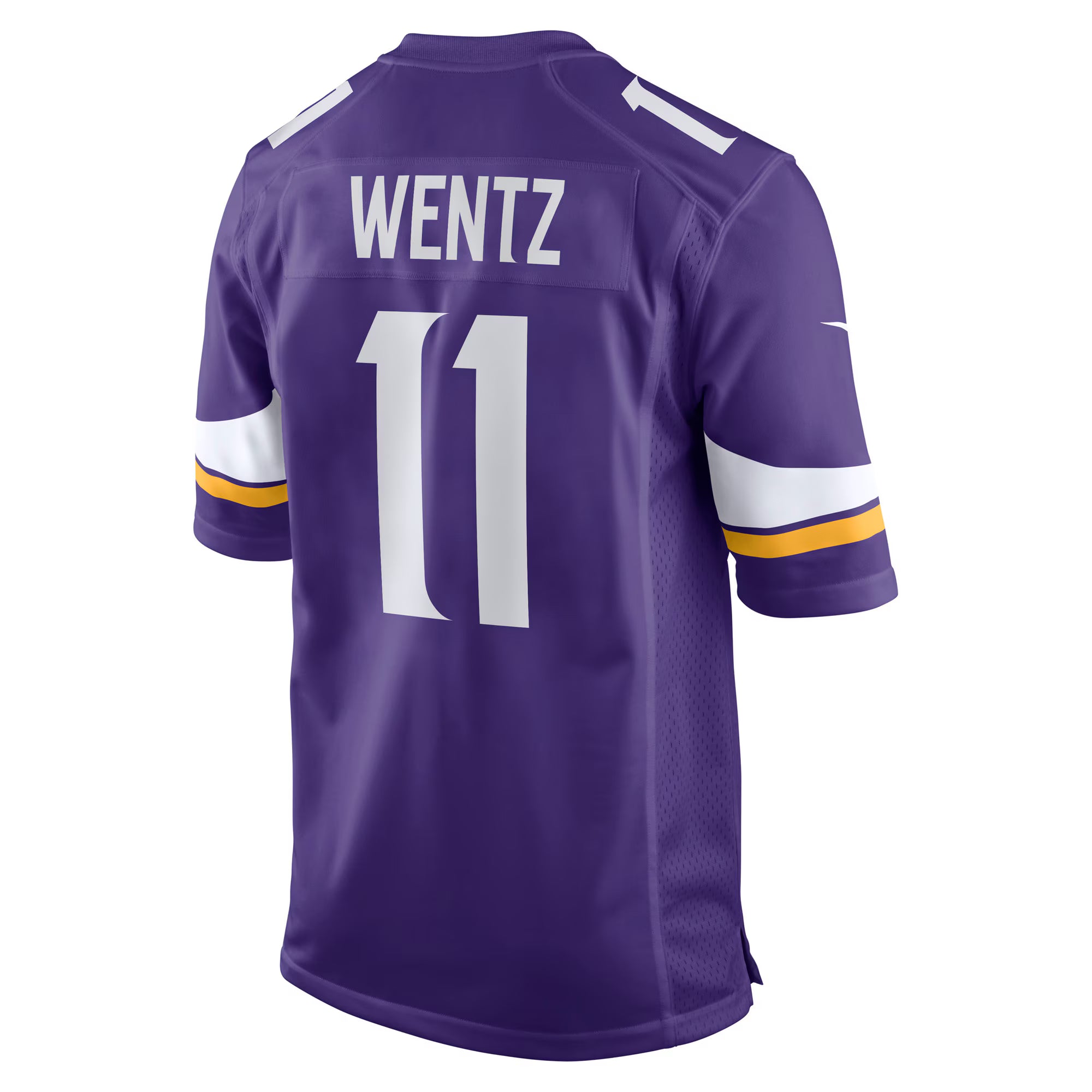 Carson Wentz Minnesota Vikings Nike Team Game Jersey -  Purple