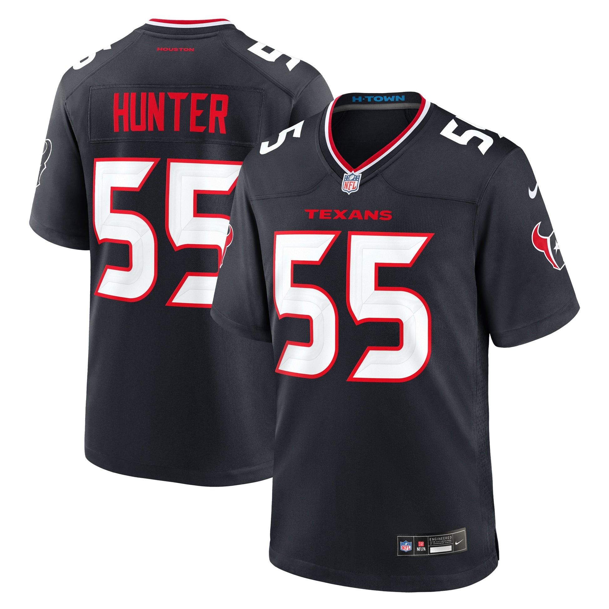 Danielle Hunter Houston Texans Nike Team Game Jersey -  Navy