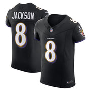 Lamar Jackson Baltimore Ravens Nike Alternate Vapor F.U.S.E. Elite Jersey - Black