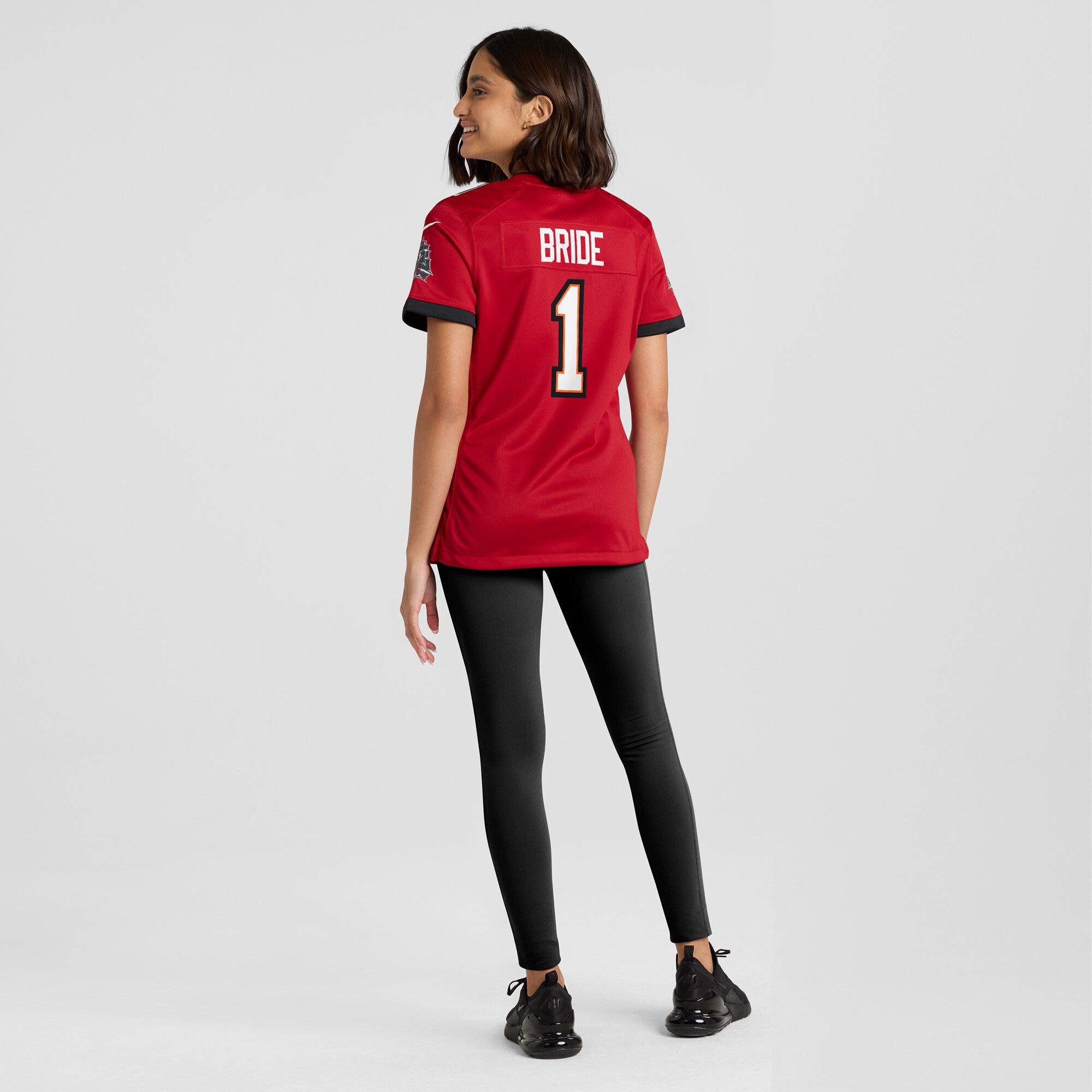 Number 1 Bride Tampa Bay Buccaneers Nike Women's Game Jersey - Red