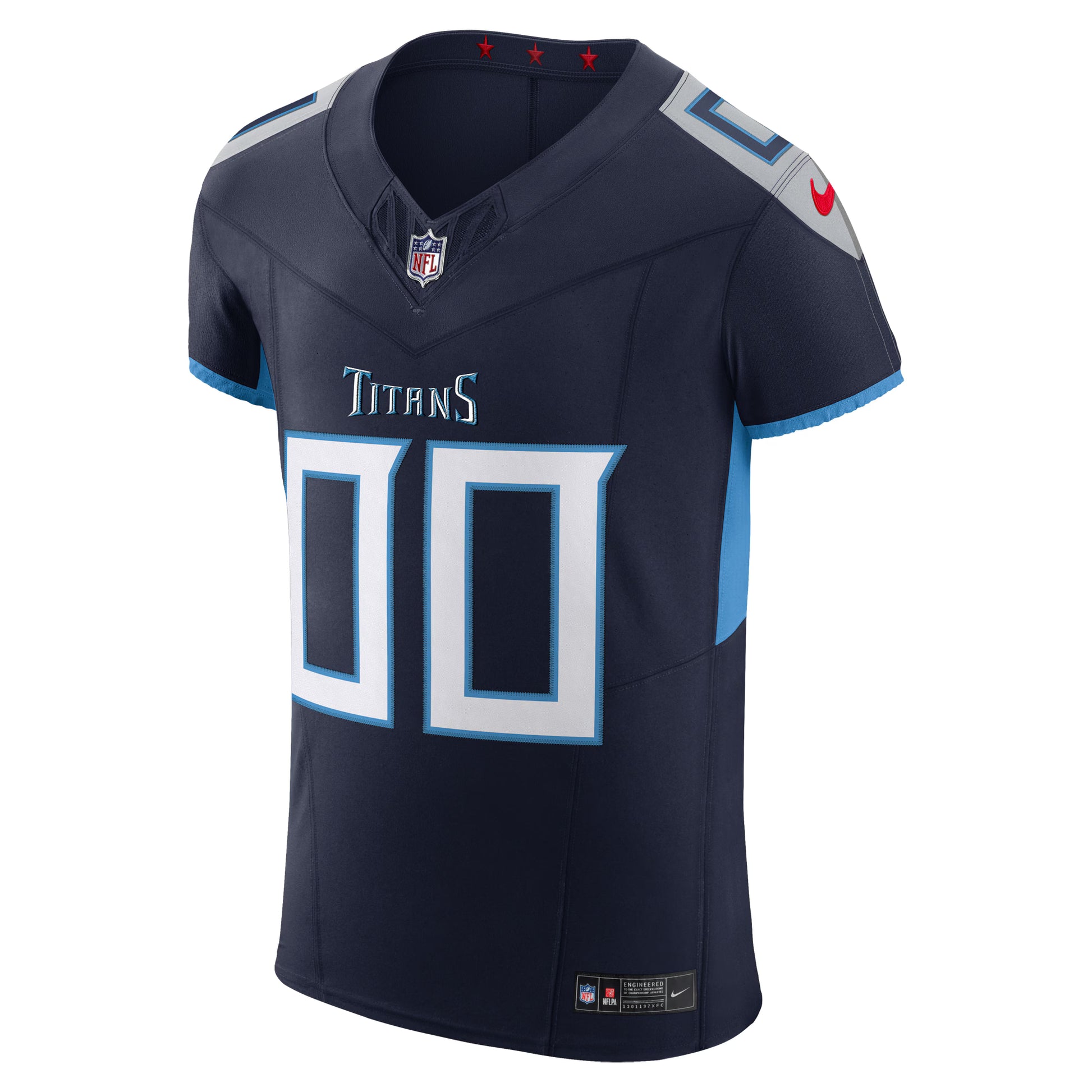 Tennessee Titans Nike  Vapor F.U.S.E. Elite Custom Jersey - Navy