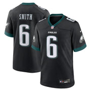 DeVonta Smith Philadelphia Eagles Nike Alternate Game Jersey - Black
