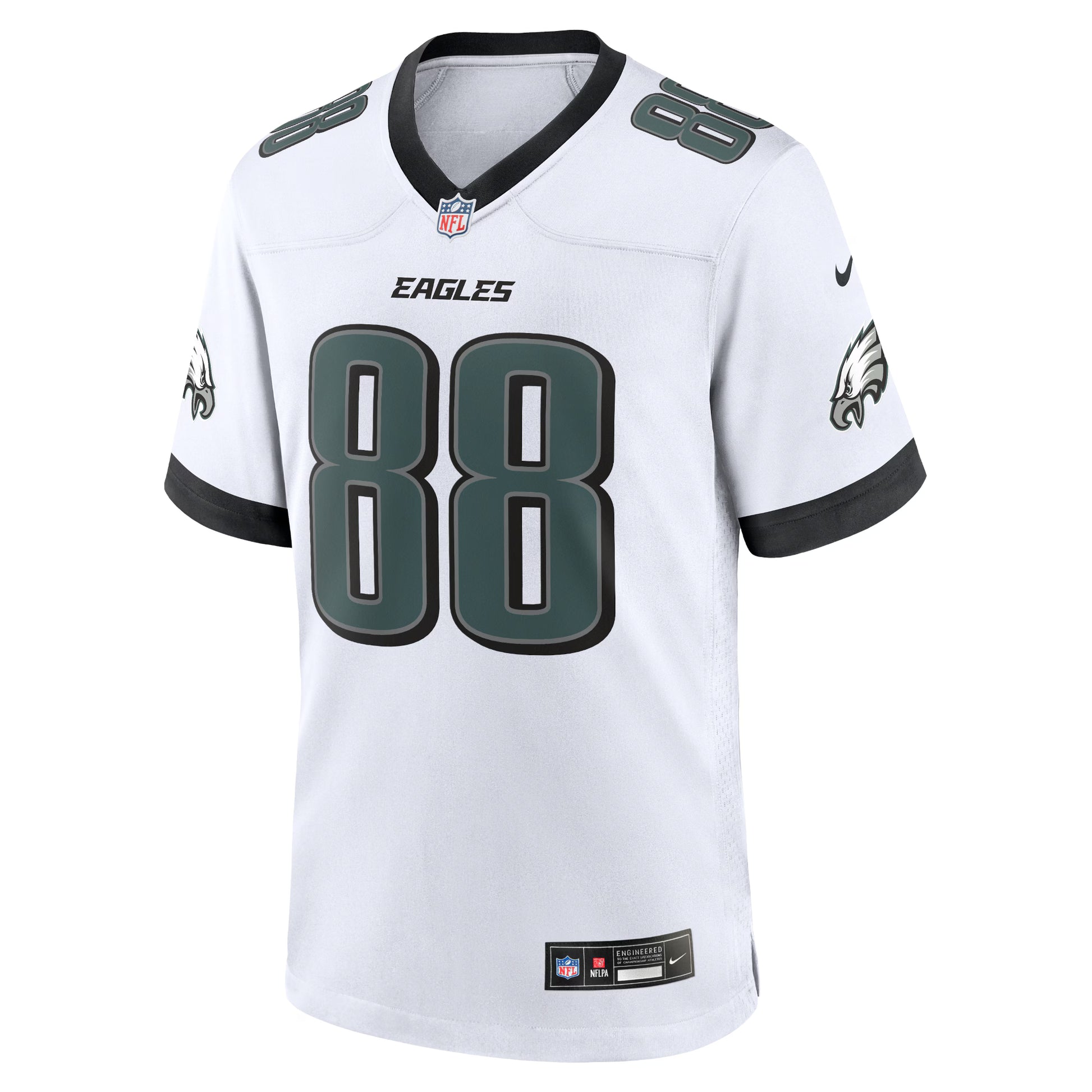 Dallas Goedert Philadelphia Eagles Nike White Game Jersey - White