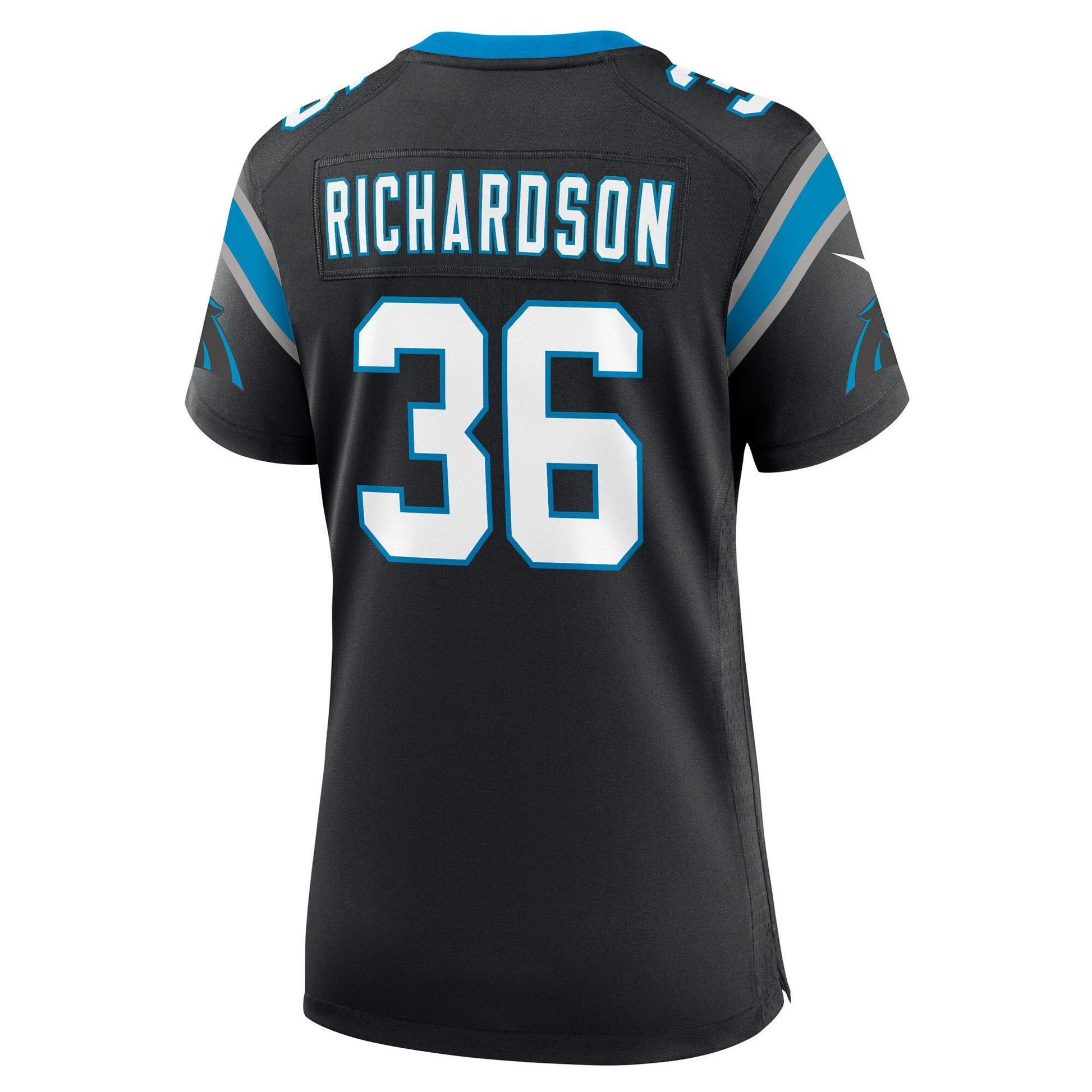 Demani Richardson Carolina Panthers Nike Women's Team Game Jersey -  Black