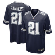 Deion Sanders Dallas Cowboys Nike Team Retired Player Game Jersey -  Navy