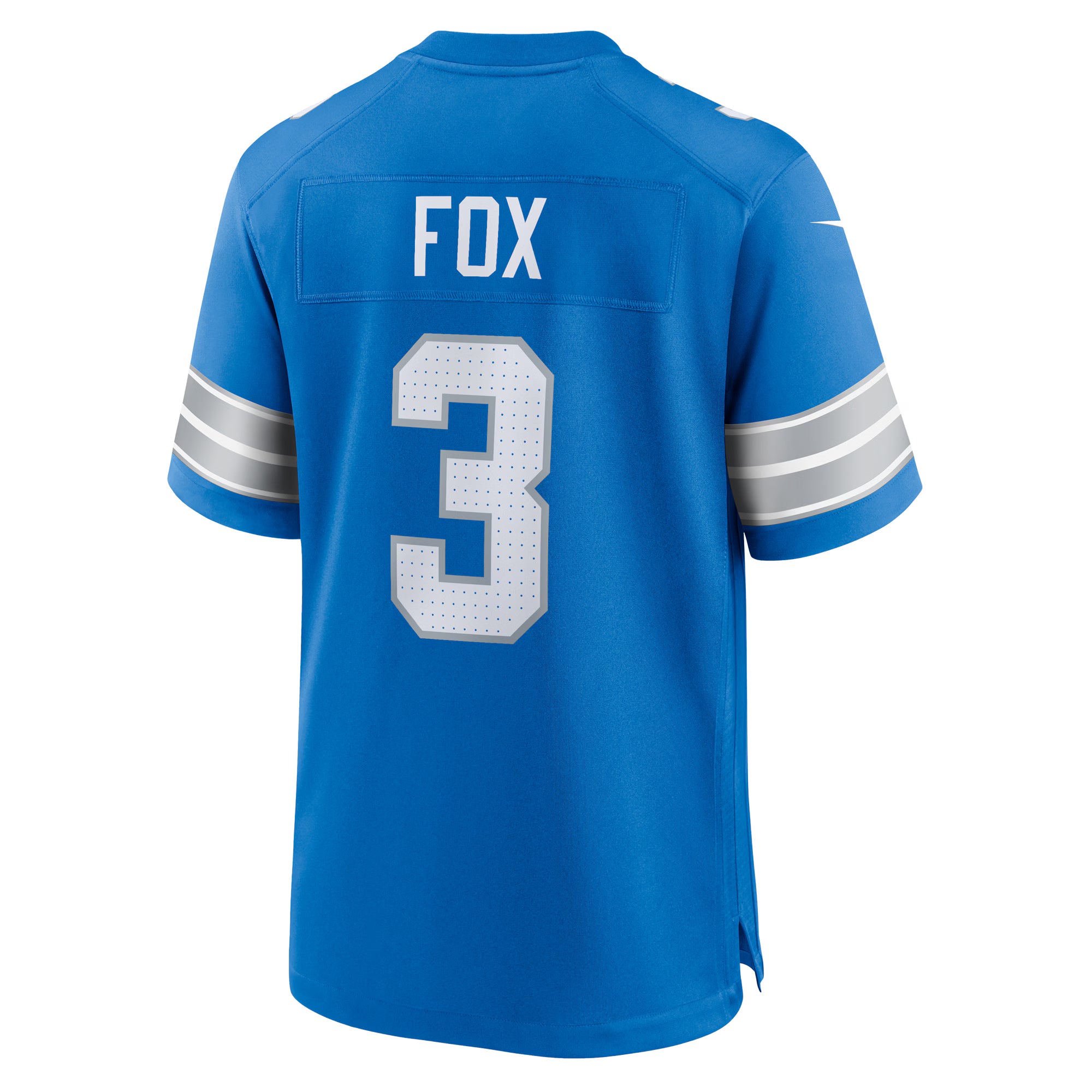 Jack Fox Detroit Lions Nike Team Game Jersey -  Blue