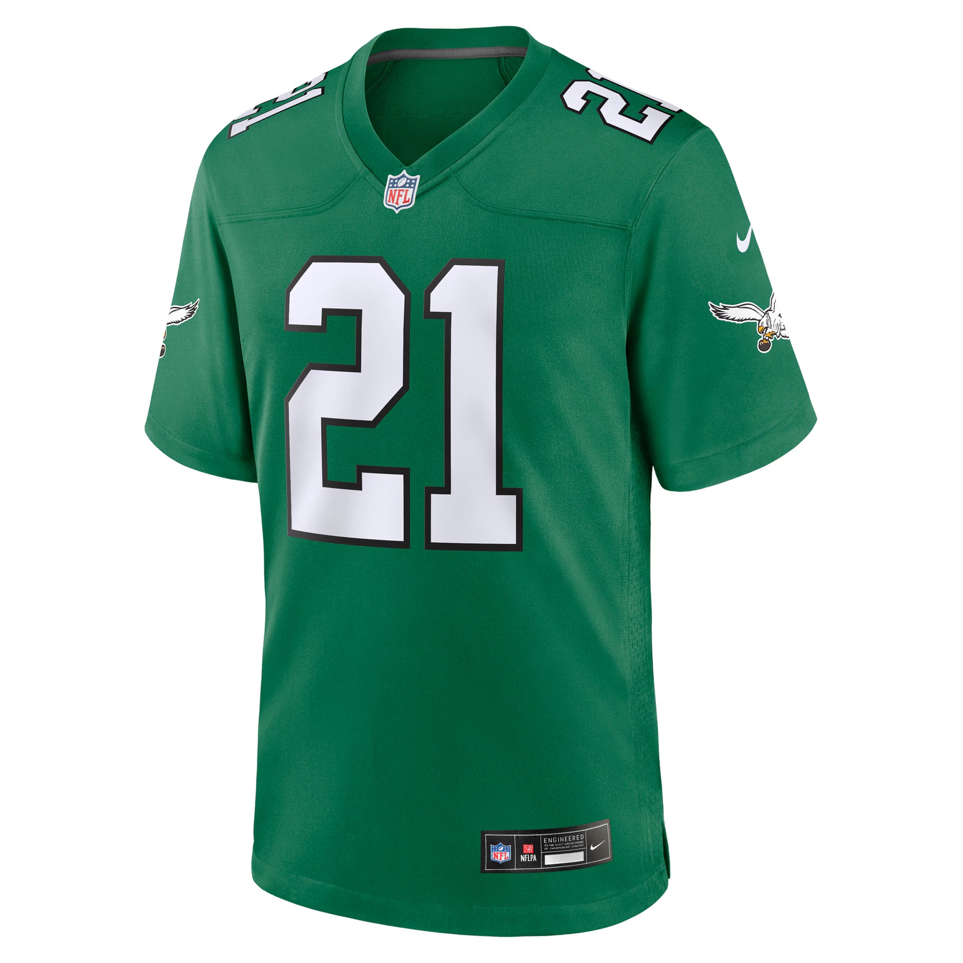 Eric Allen Philadelphia Eagles Nike Retired Player Alternate Game Jersey - Kelly Green