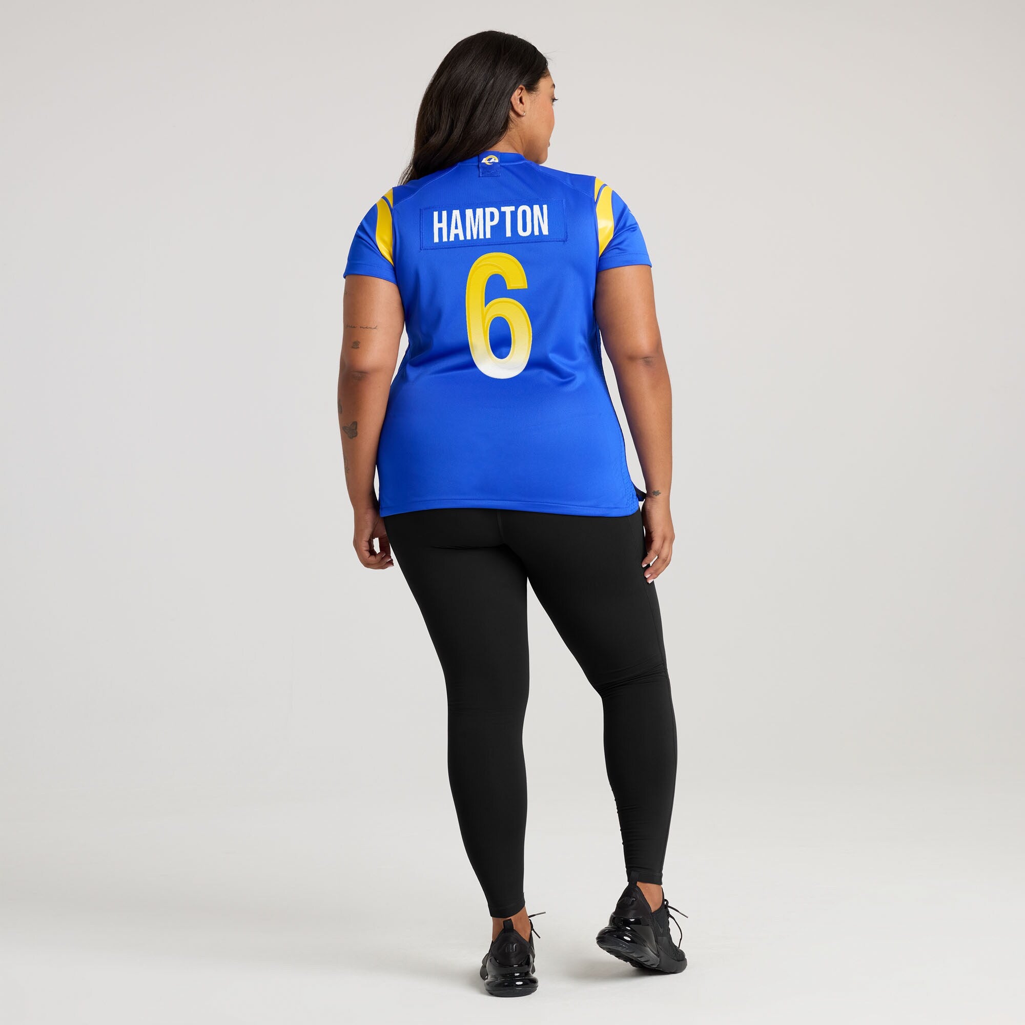 Nick Hampton Los Angeles Rams Nike Women's Team Game Jersey -  Royal