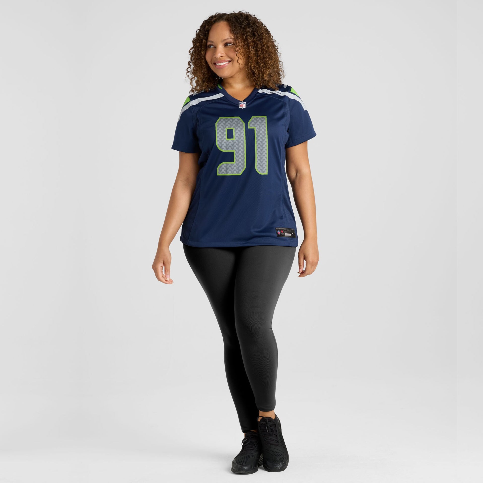 Byron Murphy II Seattle Seahawks Nike Women's Team Game Jersey -  College Navy