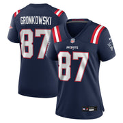 Rob Gronkowski New England Patriots Nike Women's Team Retired Player Game Jersey -  Navy