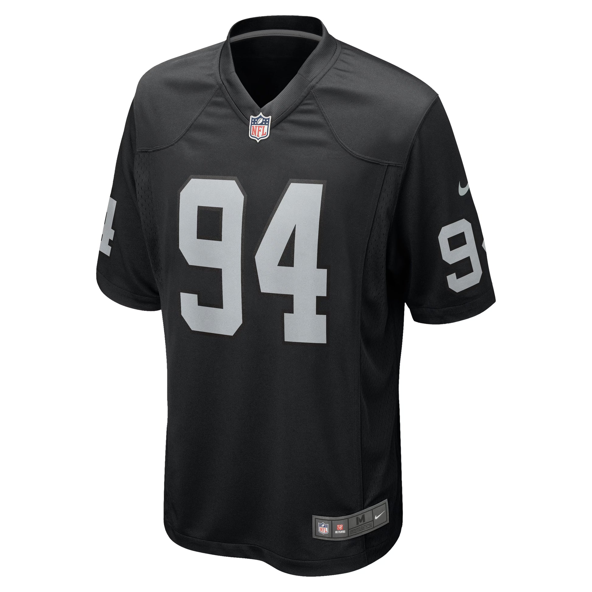Christian Wilkins Las Vegas Raiders Nike Team Game Jersey -  Black