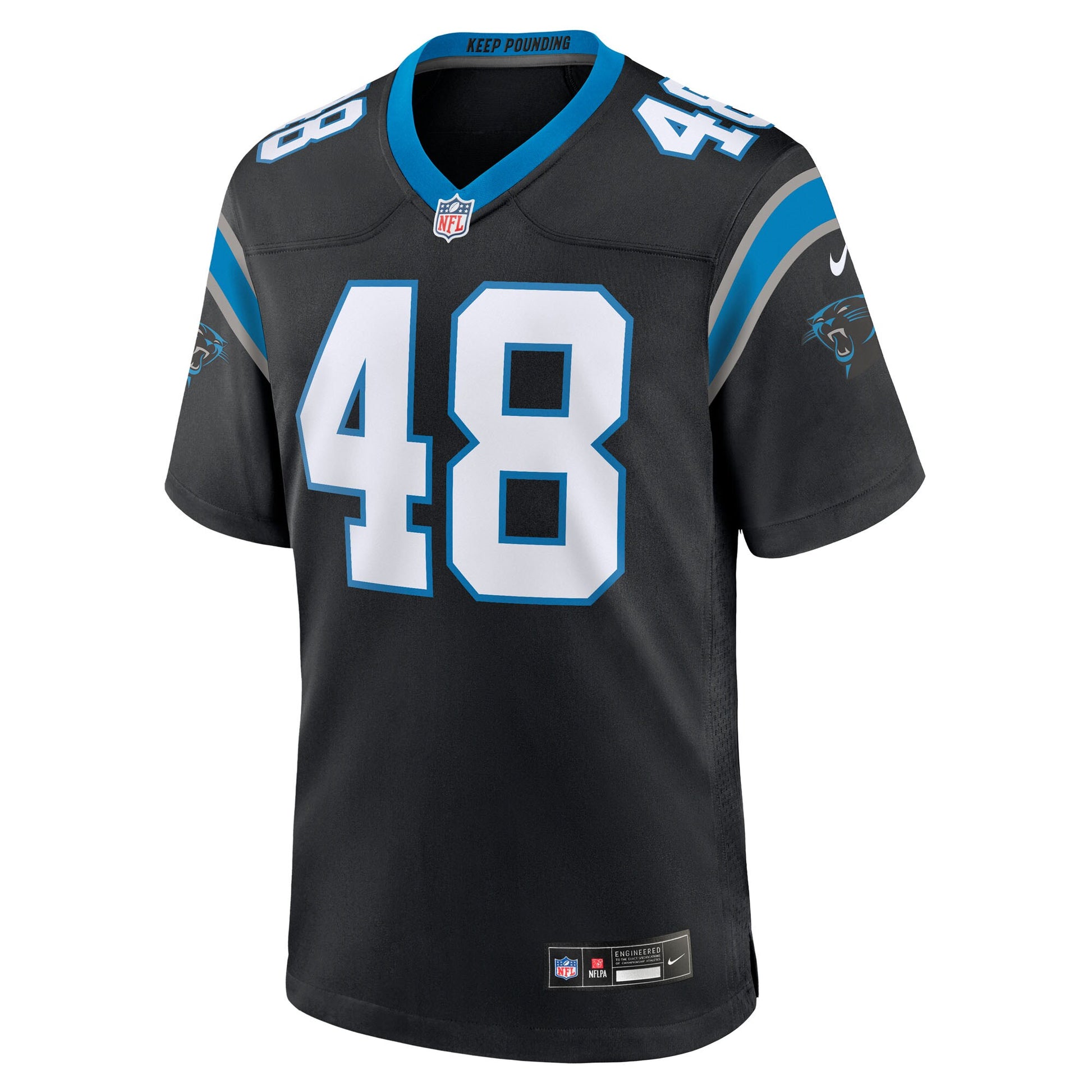 Thomas Incoom Carolina Panthers Nike Team Game Jersey -  Black