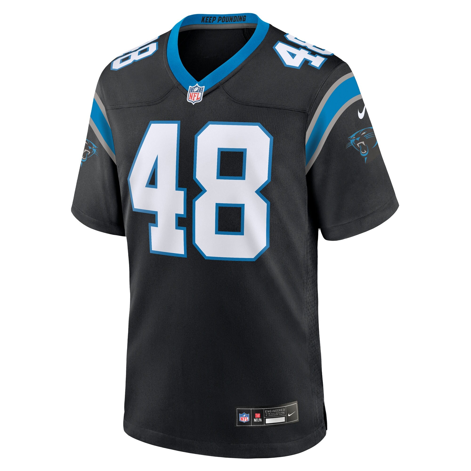 Thomas Incoom Carolina Panthers Nike Team Game Jersey -  Black