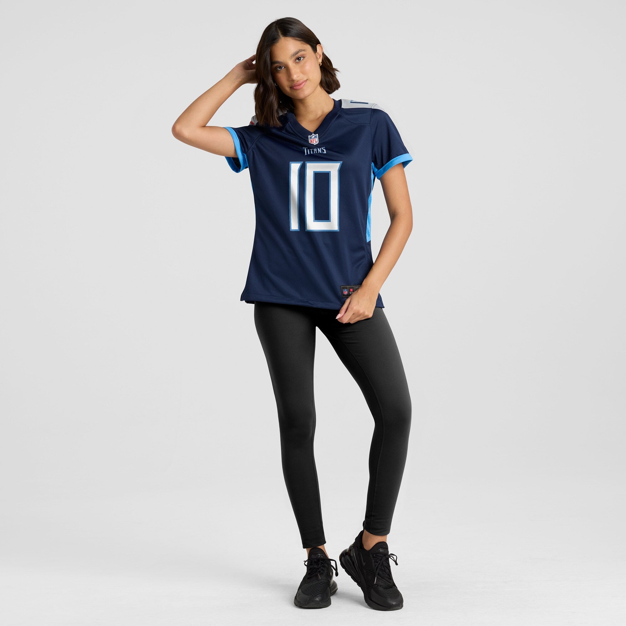 Vince Young Tennessee Titans Nike Women's Game Retired Player Jersey - Navy