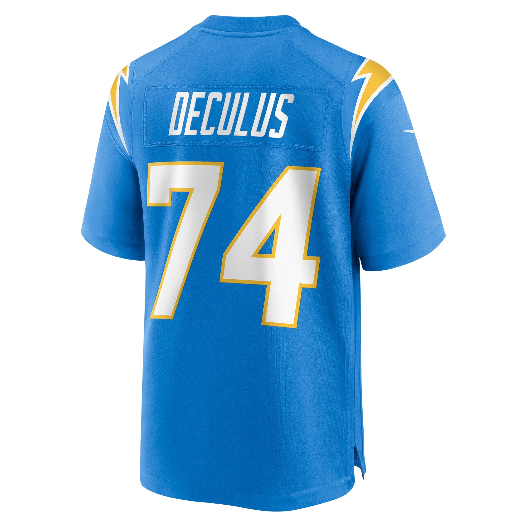 Austin Deculus Los Angeles Chargers Nike Team Game Jersey -  Powder Blue